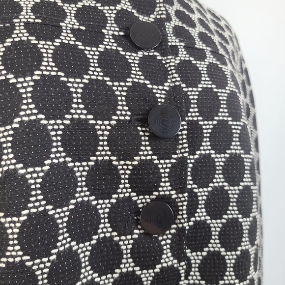 Coldwater Creek Black & White Jacket Size 10 - Picture 3 of 10